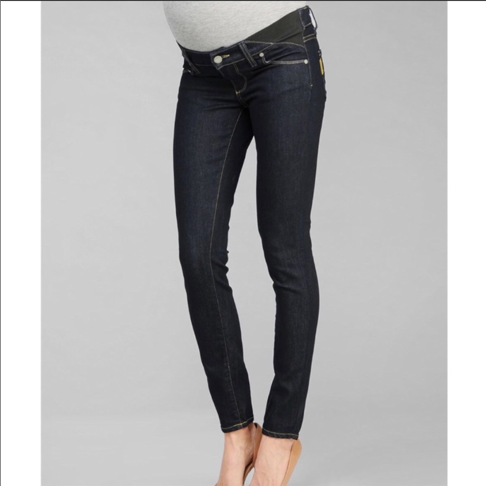 Paige maternity skinny jeans size 28